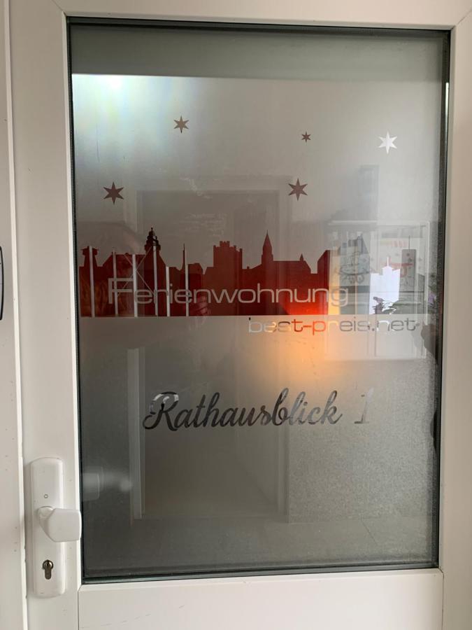 Exklusive Stadtwohnung Am Elbradweg: Best-Preis-Fewo Rathausblick 1 Fuer Max. 3 Pers. Inkl. Wlan, Prime Video & Self Check-In فيتينبيرغ المظهر الخارجي الصورة